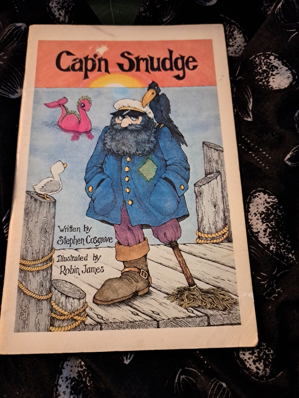 Cap'n Smudge Children's Book - Blue Cover